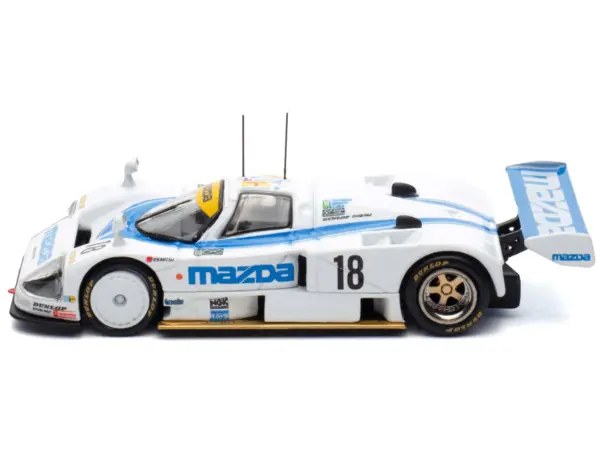 Mazda 787B #18 Stefan Johansson - David Kennedy - Maurizio Sandro Sala "Mazdaspeed" "24 Hours of Le Mans" (1991) 1/64 Diecast Model Car by BM Creations #3