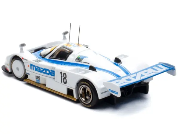 Mazda 787B #18 Stefan Johansson - David Kennedy - Maurizio Sandro Sala "Mazdaspeed" "24 Hours of Le Mans" (1991) 1/64 Diecast Model Car by BM Creations #4