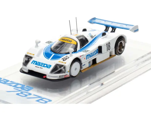 Mazda 787B #18 Stefan Johansson - David Kennedy - Maurizio Sandro Sala "Mazdaspeed" "24 Hours of Le Mans" (1991) 1/64 Diecast Model Car by BM Creations #5