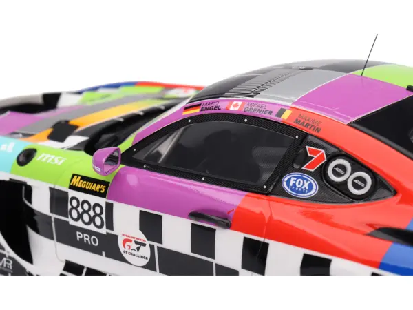 Mercedes-AMG GT3 #888 Maro Engel - Mikael Grenier - Maxime Martin "Mercedes-AMG Team GMR" Meguiar's "Bathurst 12 Hour" (2025) 1/18 Model Car by Top Speed #2