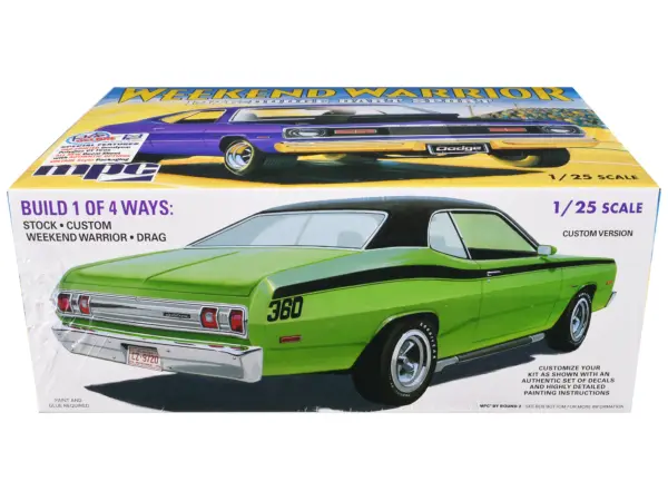 Skill 2 Model Kit 1976 Dodge Dart Sport "Weekend Warrior" 1/25 Scale Model by MPC #2