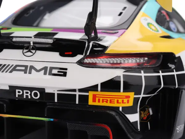 Mercedes-AMG GT3 #888 Maro Engel - Mikael Grenier - Maxime Martin "Mercedes-AMG Team GMR" Meguiar's "Bathurst 12 Hour" (2025) 1/18 Model Car by Top Speed #5