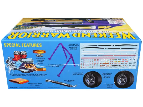 Skill 2 Model Kit 1976 Dodge Dart Sport "Weekend Warrior" 1/25 Scale Model by MPC #3