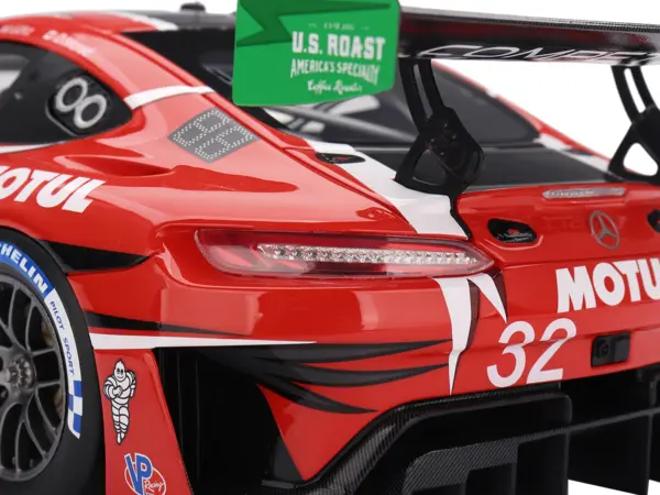 Mercedes-AMG GT3 EVO #32 Maximilian Gotz - Kenton Koch - Seth Lucas - Daniel Morad "Korthoff Competition Motors" IMSA "24 Hours of Daytona" (2025) 1/18 Model Car by Top Speed #4