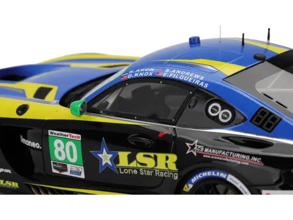 Mercedes-AMG GT3 EVO #80 Scott Andrews - Ralf Aron - Eric Filgueiras - Dan Knox "Lone Star Racing" IMSA "24 Hours of Daytona" (2025) 1/18 Model Car by Top Speed #2