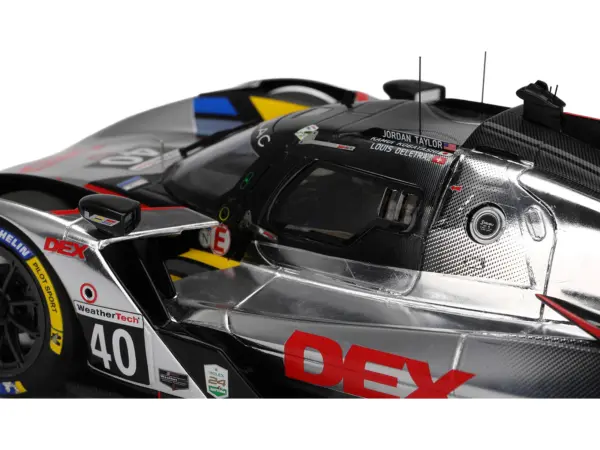 Cadillac V-Series.R #40 Louis Deletraz - Kamui Kobayashi - Jordan Taylor "Cadillac Wayne Taylor Racing" IMSA "24 Hours of Daytona" (2025) 1/18 Model Car by Top Speed #2