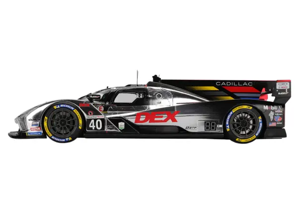 Cadillac V-Series.R #40 Louis Deletraz - Kamui Kobayashi - Jordan Taylor "Cadillac Wayne Taylor Racing" IMSA "24 Hours of Daytona" (2025) 1/18 Model Car by Top Speed #3