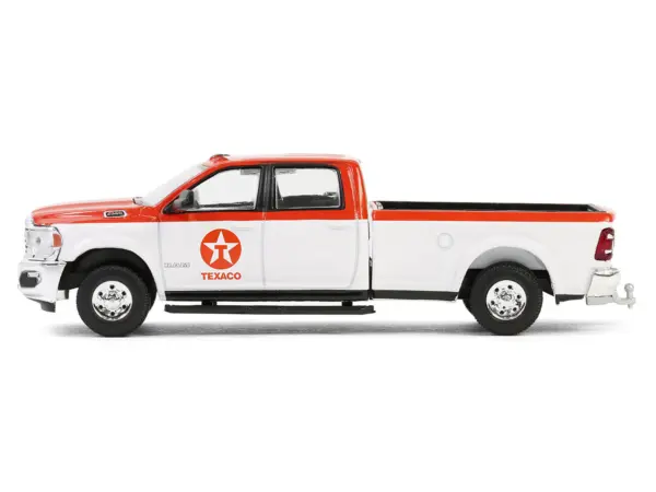 2023 Ram 2500 Pickup Truck "Texaco" Orange and White "Texaco Special Edition" Series 1 1/64 Diecast Model Car by Greenlight #2