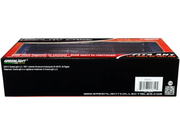 Acrylic Display Case 6-Car Connecting for 1/64 Scale Models by Greenlight #3