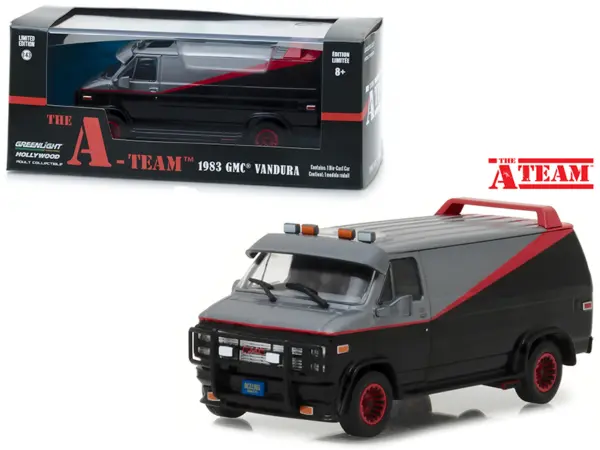 1983 GMC Vandura "The A-Team" (1983-1987) TV Series 1/43 Diecast Model Car by Greenlight #1