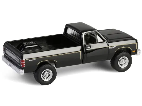 1981 Dodge Power Ram Prospector Pickup Truck Black "The A-Team" (1983-1987) TV Series "Hollywood Series" Release #43 1/64 Diecast Model Car by Greenlight #3