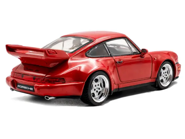 1994 Porsche 911 (964) RS 3.8 Guards Red 1/43 Diecast Model Car by Solido #3