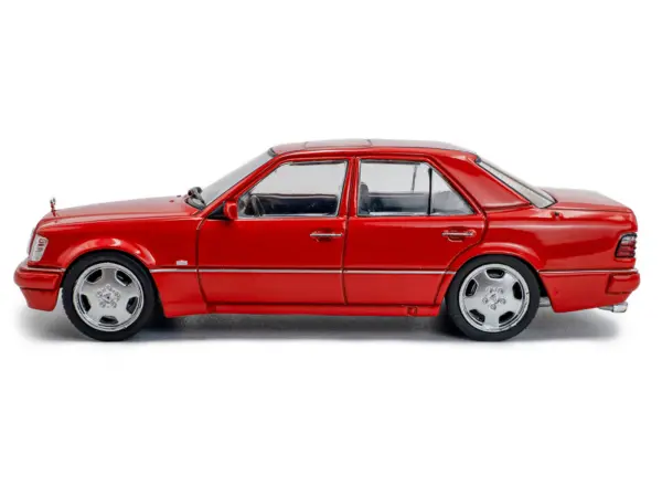 1994 Mercedes-Benz (W124) E60 AMG Signal Red 1/43 Diecast Model Car by Solido #2