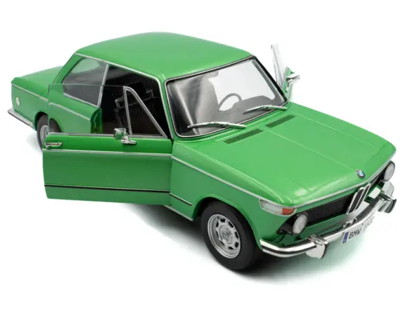 1971 BMW 1602 Taiga Green Metallic 1/18 Diecast Model Car by Solido #2