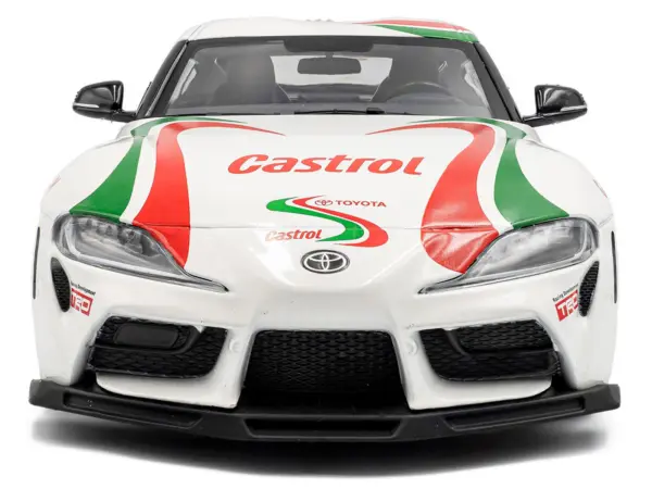 2024 Toyota GR Supra #36 "Toyota Racing Tribute" White with Green and Red Graphics 1/18 Diecast Model Car by Solido #5