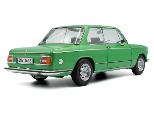 1971 BMW 1602 Taiga Green Metallic 1/18 Diecast Model Car by Solido #4