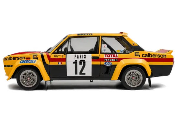 Fiat 131 Abarth #12 Michele Mouton - Annie Arrii "Rallye de Monte-Carlo" (1980) "Competition" Series 1/18 Diecast Model Car by Solido #3
