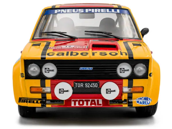 Fiat 131 Abarth #12 Michele Mouton - Annie Arrii "Rallye de Monte-Carlo" (1980) "Competition" Series 1/18 Diecast Model Car by Solido #5