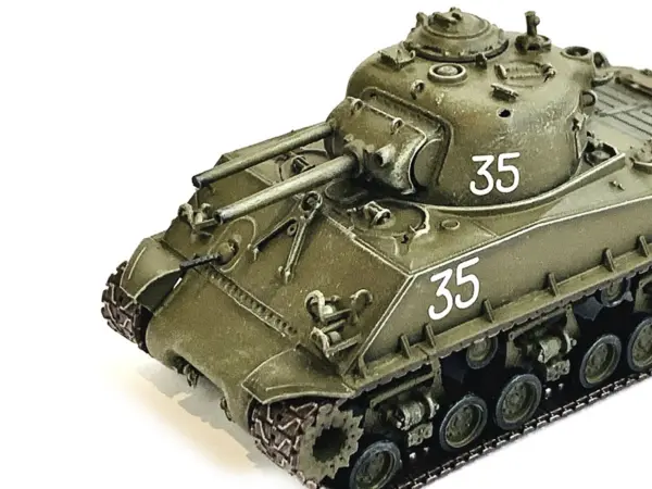 United States M4A3 HVSS POA-CWS-H5 Flamethrower Tank Olive Drab #35 "Hawaii" (1951) "NEO Dragon Armor" Series 1/72 Plastic Model by Dragon Models #2