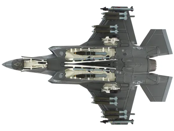 Lockheed Martin F-35A Lightning II Aircraft "5345 354th Operations Group Eielson Air Force Base Alaska" (2020s) United States Air Force "Air Power Series" 1/72 Diecast Model by Hobby Master #4