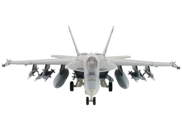 Boeing F/A-18E Super Hornet Fighter Aircraft "168910 Golden Warriors VFA-87 Operation Inherent Resolve" (2017) United States Navy "Air Power Series" 1/72 Diecast Model by Hobby Master #3
