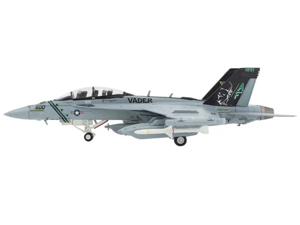Boeing EA-18 Growler Aircraft "VAQ-209 Star Warriors AF500 Vader" (2024) United States Navy "Air Power Series" 1/72 Diecast Model by Hobby Master #2