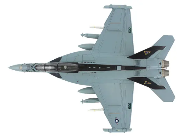 Boeing EA-18 Growler Aircraft "VAQ-209 Star Warriors AF500 Vader" (2024) United States Navy "Air Power Series" 1/72 Diecast Model by Hobby Master #3