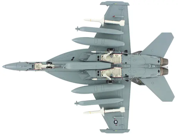 Boeing EA-18 Growler Aircraft "VAQ-209 Star Warriors AF500 Vader" (2024) United States Navy "Air Power Series" 1/72 Diecast Model by Hobby Master #4