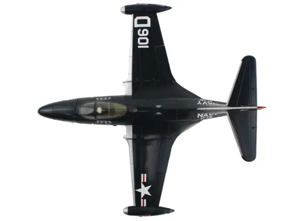 Grumman F9F-5 Panther Aircraft "VF-781 Royce Williams Action Speak Louder than Medals" United States Navy "Air Power Series" 1/48 Diecast Model by Hobby Master #3