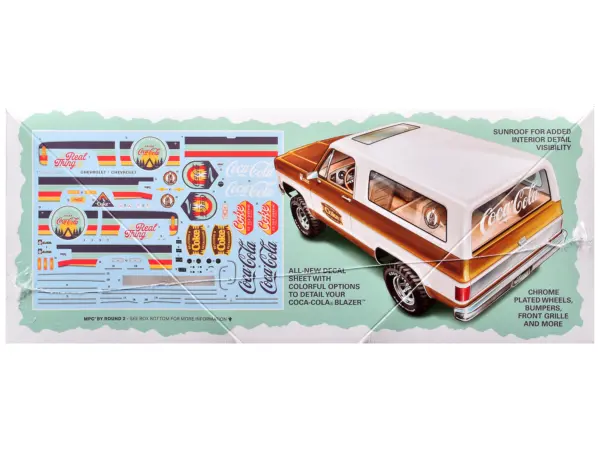 Skill 1 Model Kit Chevrolet K5 Blazer "Coca-Cola" 1/25 Scale Model by MPC #2