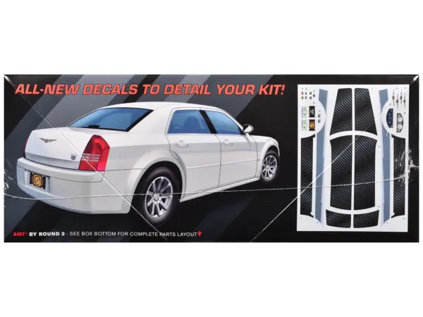 Skill 2 Model Kit 2005 Chrysler 300C 1/25 Scale Model by AMT #3