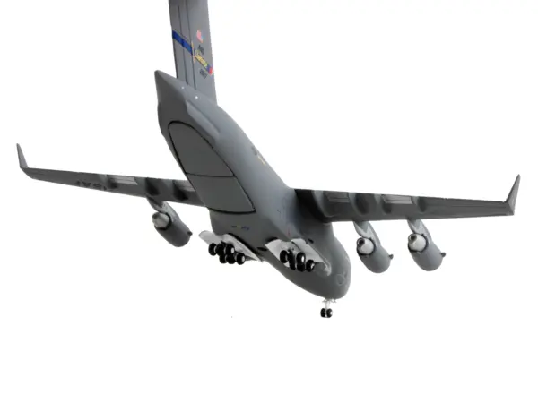 Boeing C-17 Globemaster III Transport Aircraft "Charlotte Air National Guard - United States Air Force" Gray "Gemini Macs" Series 1/400 Diecast Model Airplane by GeminiJets #3