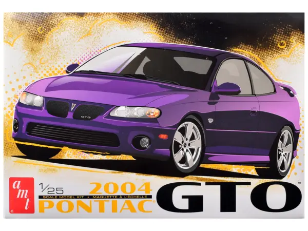 Skill 2 Model Kit 2004 Pontiac GTO 1/25 Scale Model by AMT #1