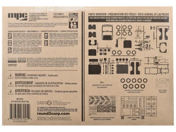 Skill 2 Model Kit 1975 Datsun Pickup Truck "BRE" 1/25 Scale Model by MPC #4