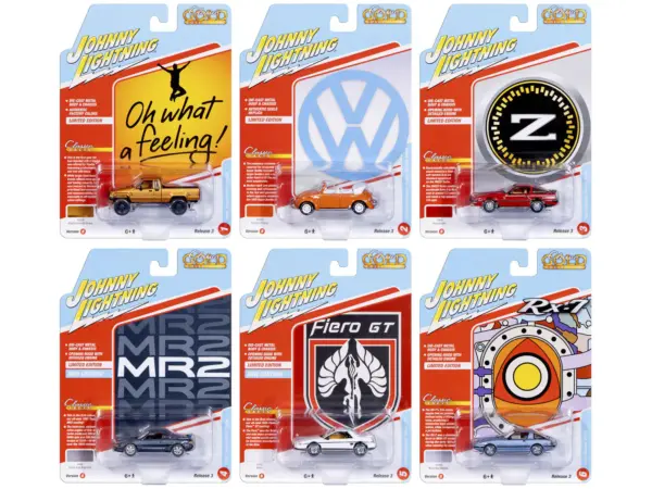 "Classic Gold Collection" 2026 Release 1 Set B of 6 Cars 1/64 Diecast Model Cars by Johnny Lightning #1