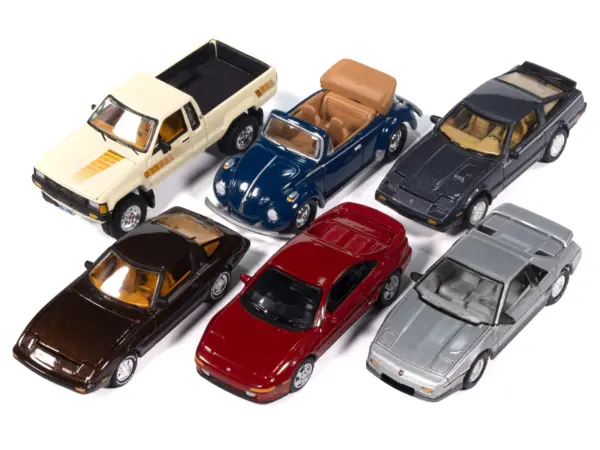 "Classic Gold Collection" 2026 Release 1 Set A of 6 Cars 1/64 Diecast Model Cars by Johnny Lightning #2
