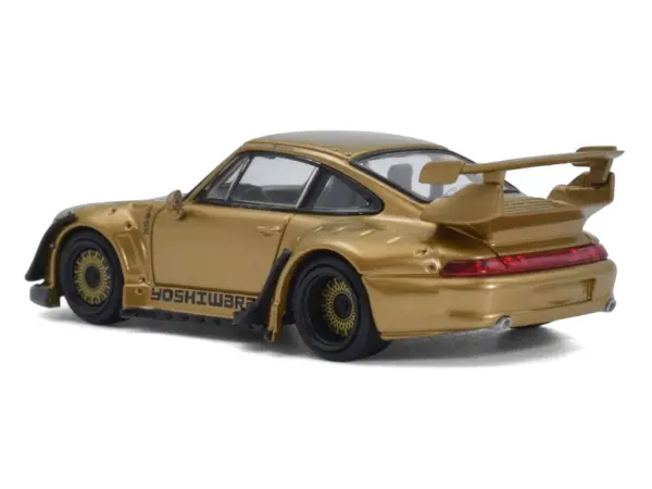 RWB 993 "Yoshiwara" Gold Metallic 1/64 Diecast Model Car by Model Model #2