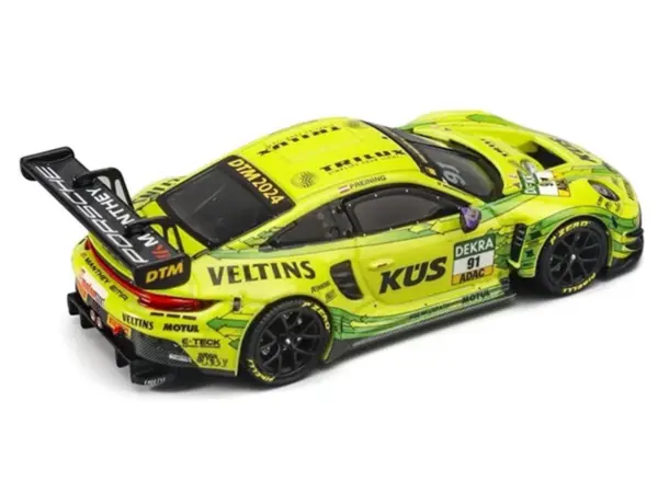 Porsche 911 GT3 R (992) #91 Thomas Preining "Manthey EMA" "DTM" (2024) 1/64 Diecast Model Car by Trends Hobby #4