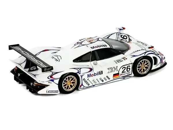 Porsche 911 GT1 #26 Allan McNish - Stephane Ortelli - Laurent Aiello "Porsche AG" Winner "24 Hours of Le Mans" (1998) 1/64 Diecast Model Car by Trends Hobby #3