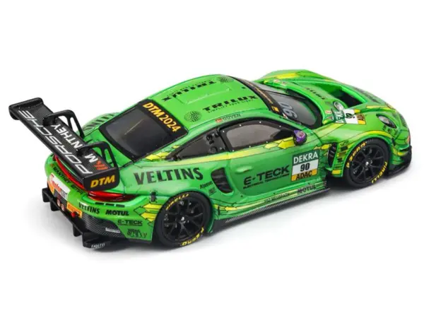 Porsche 911 GT3 R (992) #90 Ayhancan Guven "Manthey EMA" "DTM" (2024) 1/64 Diecast Model Car Trends Hobby #4