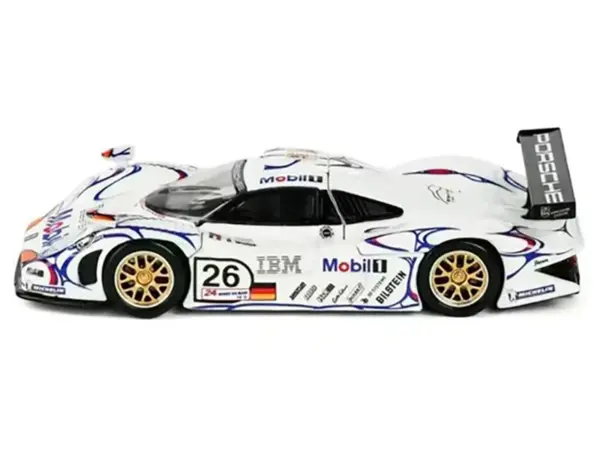 Porsche 911 GT1 #26 Allan McNish - Stephane Ortelli - Laurent Aiello "Porsche AG" Winner "24 Hours of Le Mans" (1998) 1/64 Diecast Model Car by Trends Hobby #5
