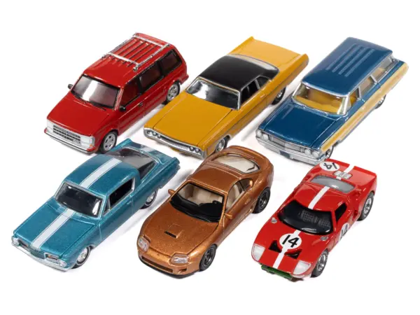 Auto World Premium 2025 Release 3 Set A of 6 pieces 1/64 Diecast Model Cars by Auto World #2
