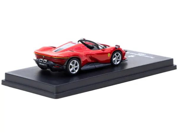 2021 Ferrari Daytona SP3 Red Metallic with Booklet 1/64 Diecast Model Car by Centauria #3