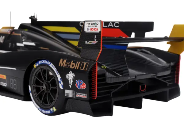 Cadillac V-Series.R #01 Sebastien Bourdais - Scott Dixon - Renger van der Zande "Cadillac Racing" 2nd Place "12 Hours of Sebring" (2024) 1/18 Model Car by Top Speed #5