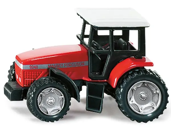 Massey Ferguson 9240 Tractor Red with White Top Diecast Model by Siku #2