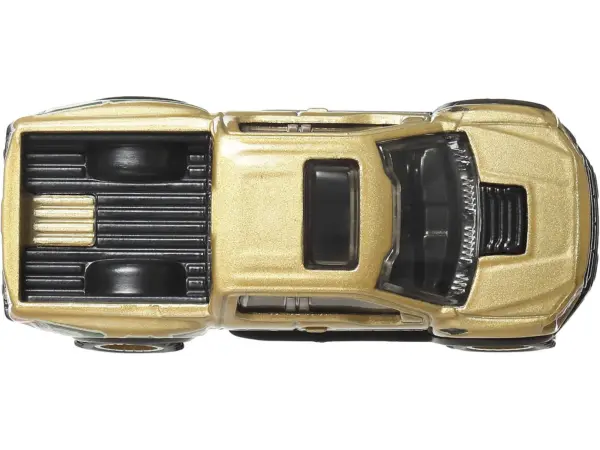 2017 Ford F-150 Raptor Pickup Truck Gold Metallic with Graphics "HW Off Road" Series Diecast Model Car by Hot Wheels #4