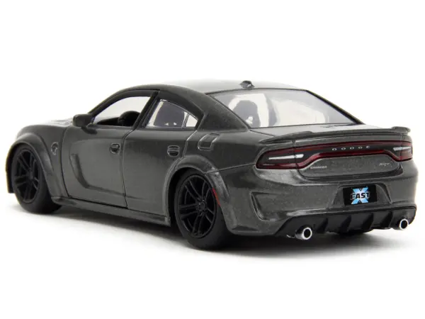 2021 Dodge Charger SRT Hellcat Gray Metallic "Fast X" (2023) Movie "Fast & Furious" Series 1/32 Diecast Model Car by Jada #5