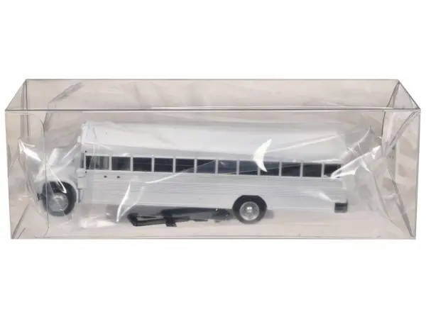 School Bus White 1/87 (HO) Plastic Model by Promotex #3