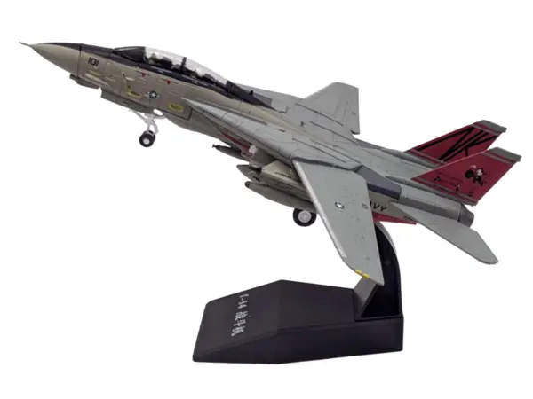 Grumman F-14D Tomcat Aircraft "VF-31 Tomcatters USS John C. Stennis" (2003) United States Navy 1/100 Diecast Model Airplane #2