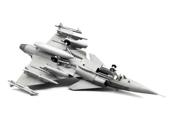 Saab JAS 39A Gripen Fighter Aircraft "131 F 7 Wing Cat’s Paw Livery Satenas Air Base" (2006) Swedish Air Force 1/72 Diecast Model Airplane by Aviation 72 #3